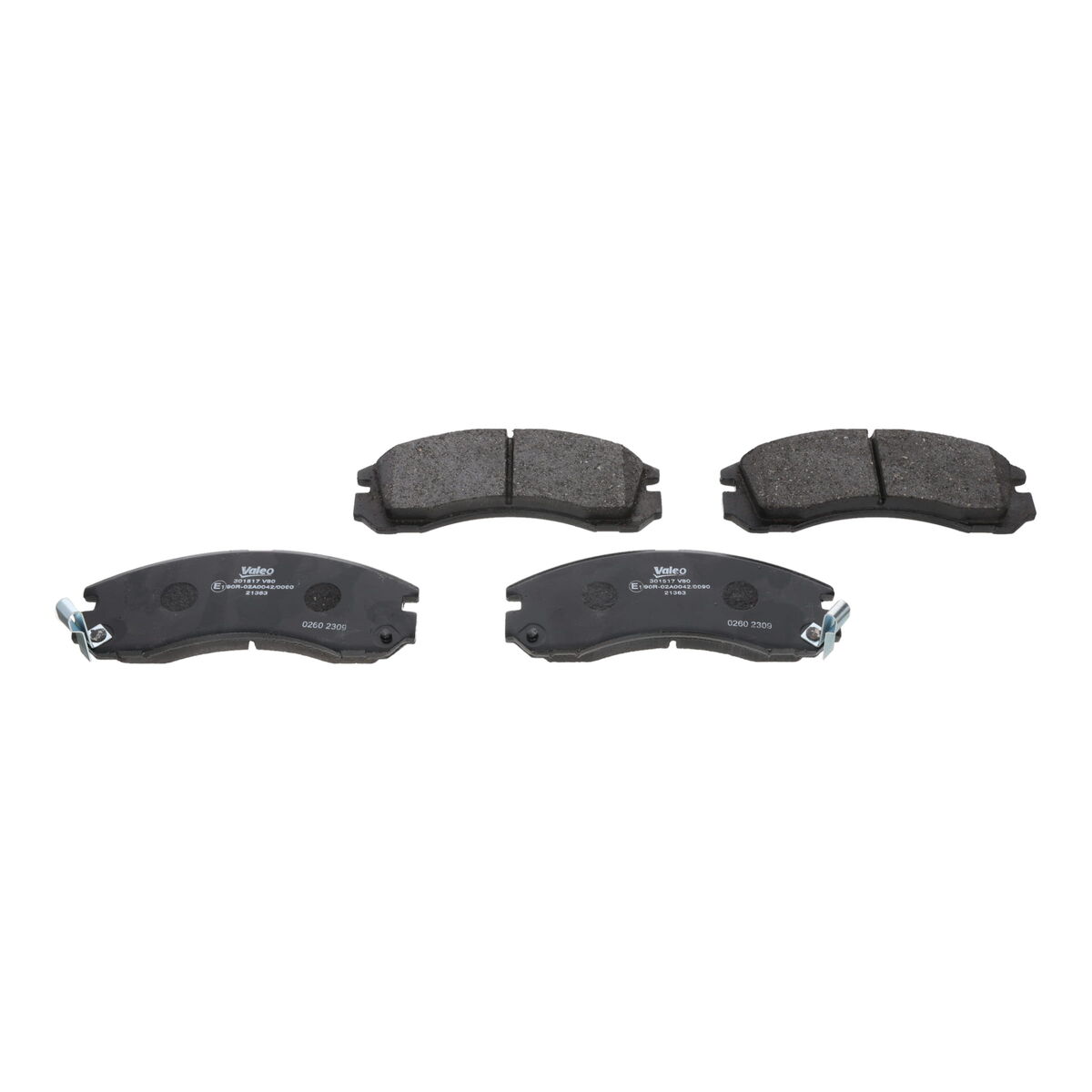Placute frana VALEO 301517